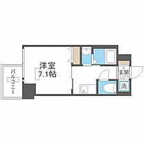 アール大阪グランデ  ｜ 大阪府大阪市西区本田1丁目（賃貸マンション1K・6階・25.60㎡） その2