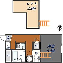 ベルディール高美 104 ｜ 大阪府八尾市神宮寺5丁目135（賃貸アパート1K・1階・19.87㎡） その2