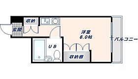 ロフティ岡田  ｜ 大阪府東大阪市南上小阪（賃貸マンション1R・4階・17.87㎡） その2