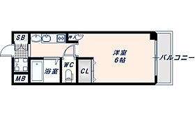 大宝グランシャリオ 302 ｜ 大阪府東大阪市御厨栄町2丁目（賃貸マンション1K・3階・25.00㎡） その2