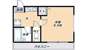 セカンドアベニール  ｜ 大阪府東大阪市高井田元町1丁目（賃貸マンション1K・2階・20.00㎡） その2