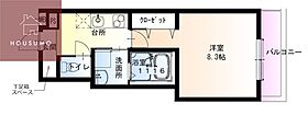 フジパレス長原駅西VI番館 202 ｜ 大阪府大阪市平野区長吉長原4丁目17-12（賃貸アパート1K・2階・28.30㎡） その2