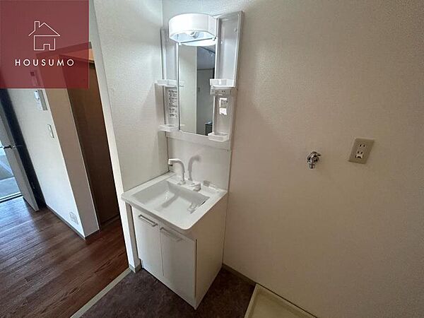 画像19:スペースが確保できる洗面所です