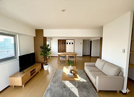 【Living】こちらの画像はAIによる家具イメージです。お部屋の雰囲気を感じてみてください♪