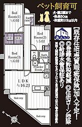 モアステージ船橋 3LDKの間取図画像