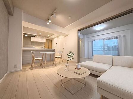 【Living】こちらの画像はAIによる家具イメージです。お部屋の雰囲気を感じてみてください♪