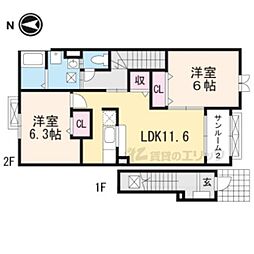 山陰本線 山家駅 徒歩99分