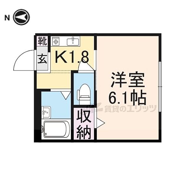 EVER GREEN 103｜京都府舞鶴市森町(賃貸アパート1K・1階・19.77㎡)の写真 その2