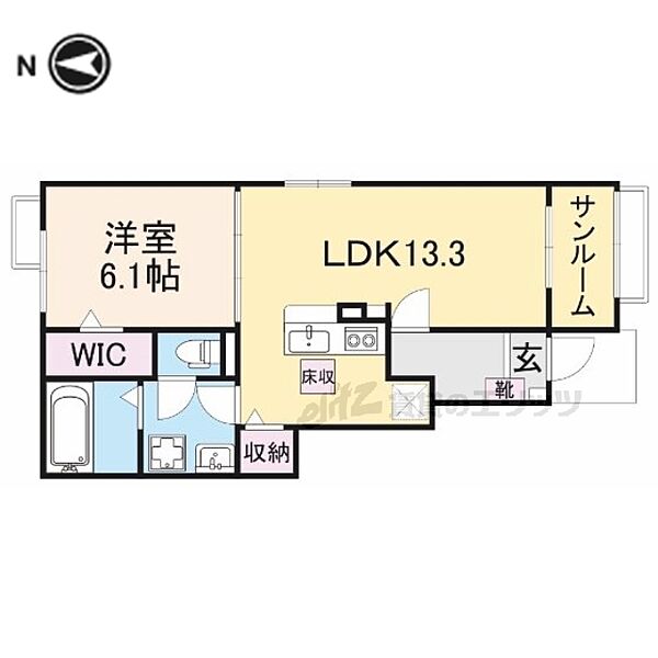 コンフォルタ西舞鶴 105｜京都府舞鶴市字引土(賃貸アパート1LDK・1階・50.01㎡)の写真 その2