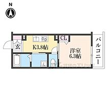 シャーメゾンCH 203 ｜ 京都府福知山市駅南町2丁目（賃貸マンション1K・2階・25.51㎡） その2