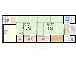 豊栄文化 2Kの間取図画像