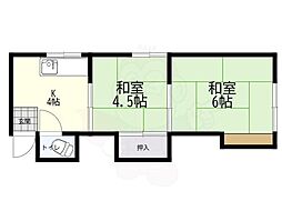 酒井文化 2Kの間取図画像