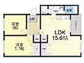 東園田団地1号棟5階6.2万円