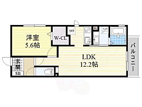 大阪府豊中市走井３丁目3番5号（賃貸アパート1LDK・2階・41.68㎡） その2