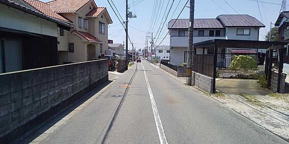 前面道路