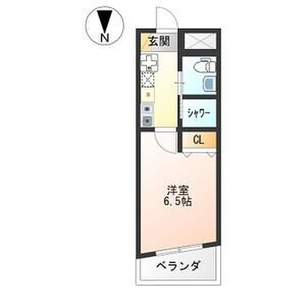 エステート記念橋 507｜愛知県名古屋市中区大須４丁目(賃貸マンション1K・5階・20.60㎡)の写真 その2