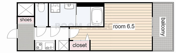 S-RESIDENCE今池駅前 302｜愛知県名古屋市千種区内山３丁目(賃貸マンション1K・3階・22.76㎡)の写真 その2