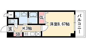 ジオステージ東山 105 ｜ 愛知県名古屋市千種区東山元町５丁目（賃貸マンション1K・1階・30.60㎡） その2