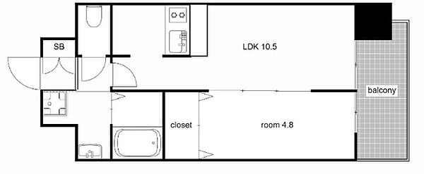 プレサンス丸の内レジデンス 1105｜愛知県名古屋市中区丸の内２丁目(賃貸マンション1LDK・11階・37.31㎡)の写真 その2