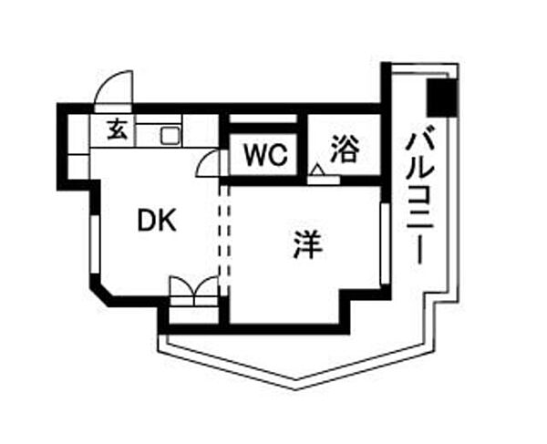 第三貞和ビル 4-A｜愛知県名古屋市東区筒井３丁目(賃貸マンション1DK・4階・24.90㎡)の写真 その2