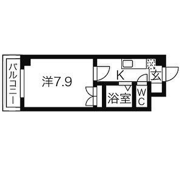 アイビーリーグ大曽根 506｜愛知県名古屋市東区東大曽根町(賃貸マンション1K・5階・23.27㎡)の写真 その2