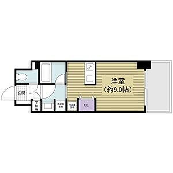 レジディア丸の内 1203｜愛知県名古屋市中区丸の内２丁目(賃貸マンション1R・12階・25.95㎡)の写真 その2