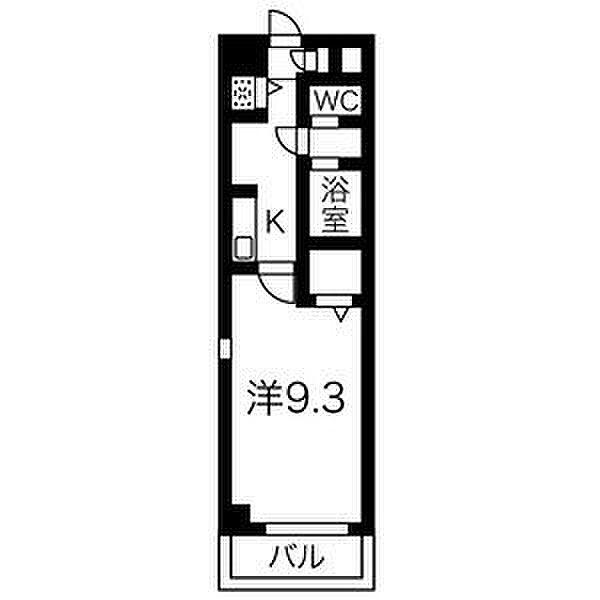 アビタシオンサクラ 201｜愛知県名古屋市昭和区桜山町１丁目(賃貸マンション1K・2階・30.90㎡)の写真 その2