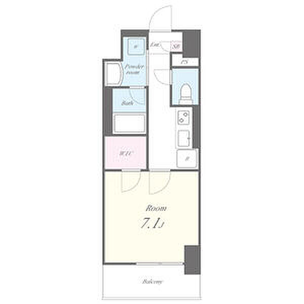 グランディール上前津 702｜愛知県名古屋市中区上前津１丁目(賃貸マンション1K・7階・28.30㎡)の写真 その1