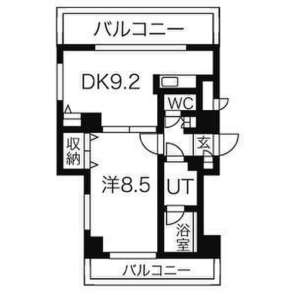 パックス今池 1001｜愛知県名古屋市千種区今池５丁目(賃貸マンション1LDK・10階・42.01㎡)の写真 その2