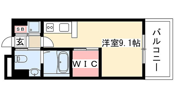 KDX千早レジデンス 907｜愛知県名古屋市中区新栄１丁目(賃貸マンション1R・9階・24.32㎡)の写真 その2