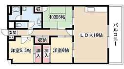 OS・SKYフレックス藤ケ丘 3LDKの間取図画像