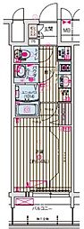プレサンスTHE新栄 1Kの間取図画像
