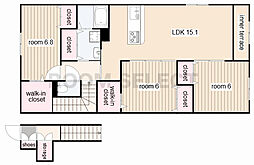 第3センチュリー21 3LDKの間取図画像