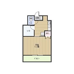 ラ・ウイング青山 1Kの間取図画像