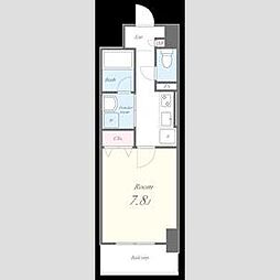 AURUM 1Kの間取図画像