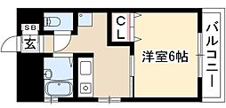 メゾン内山 1DKの間取図画像