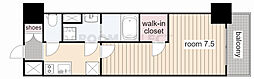 エスリード上前津ツヴァイテ 1Kの間取図画像