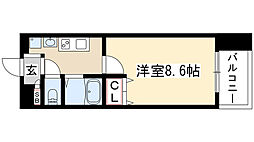 PartirIMAIKEANNEX 1Kの間取図画像