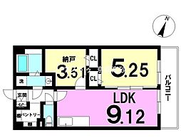 間取図画像 1SLDK
