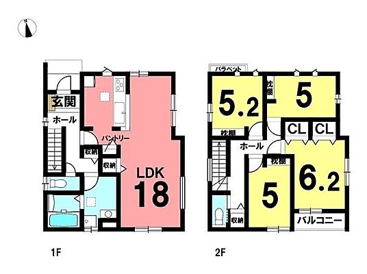 間取り 未使用戸建　LFB菊池郡菊陽町津久礼
