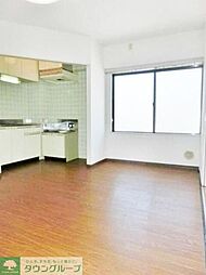 サンビューレ南馬込 401 4階2DKのリビング/ダイニング