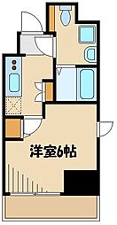 アイル大森壱番館 1Kの間取図画像
