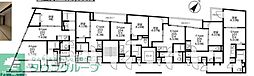 U Residence武蔵小山 1DKの間取図画像