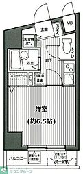 グランド・ガーラ渋谷 1Kの間取図画像