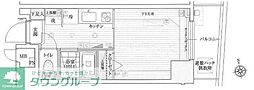 Lelion初台 1Kの間取図画像
