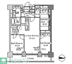 ParkAxis辰巳STAGE 3LDKの間取図画像