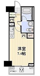 プロスペクト日本橋本町 ワンルームの間取図画像