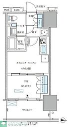江東区大島4丁目マンション 1DKの間取図画像