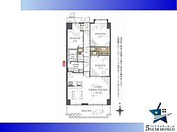 「3LDK WIC」パレス朝霧