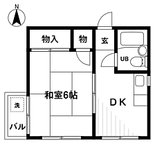 東京都調布市西つつじケ丘１丁目（賃貸マンション1DK・4階・22.77㎡） その2